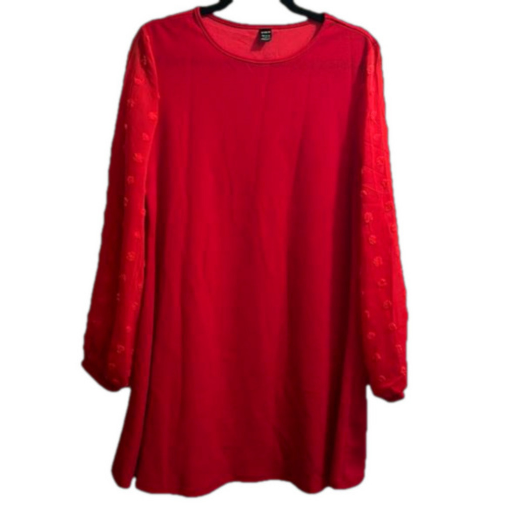 SHEIN red dress